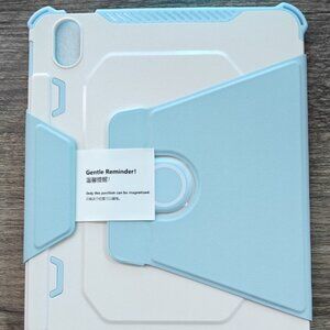 iPad 10th Generation Case 2022 Heavy Duty Leather Shockproof Stand-Blue-Sold